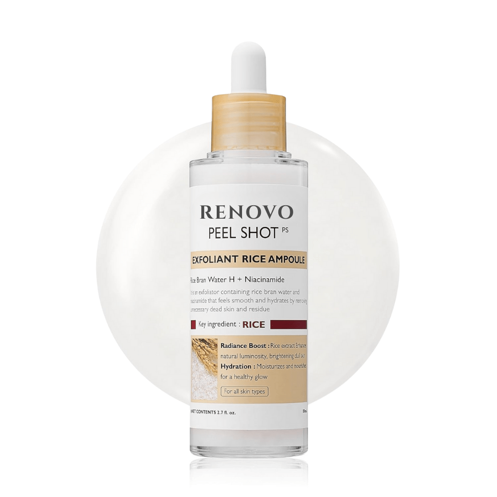 Renovo Peel Shot - Renewal Rice Exfoliating Ampoule - Renovo